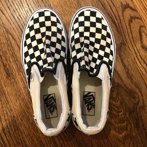checkered vans